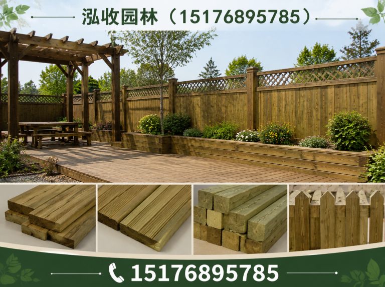 濮阳京津冀防腐木工程展示图